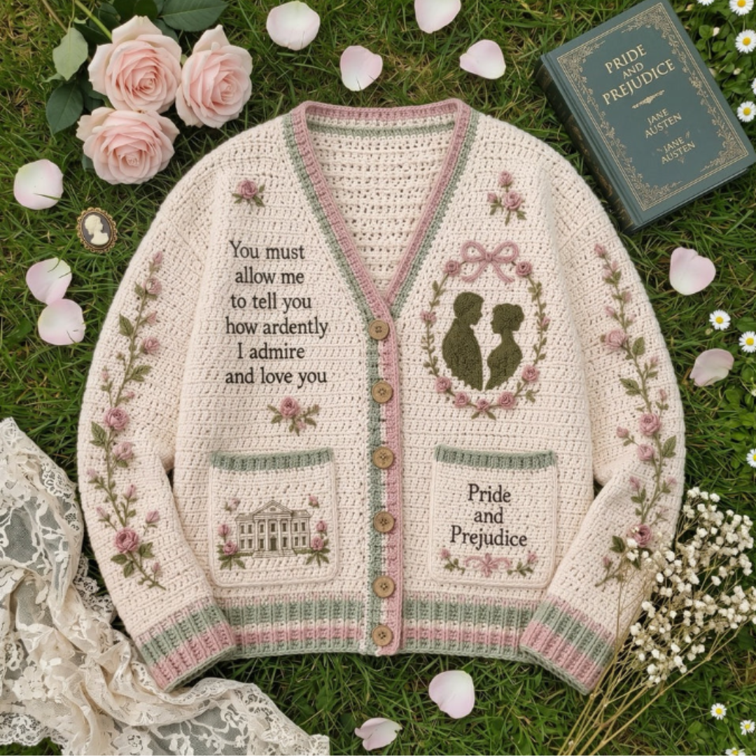 Handmade Book Cardigans